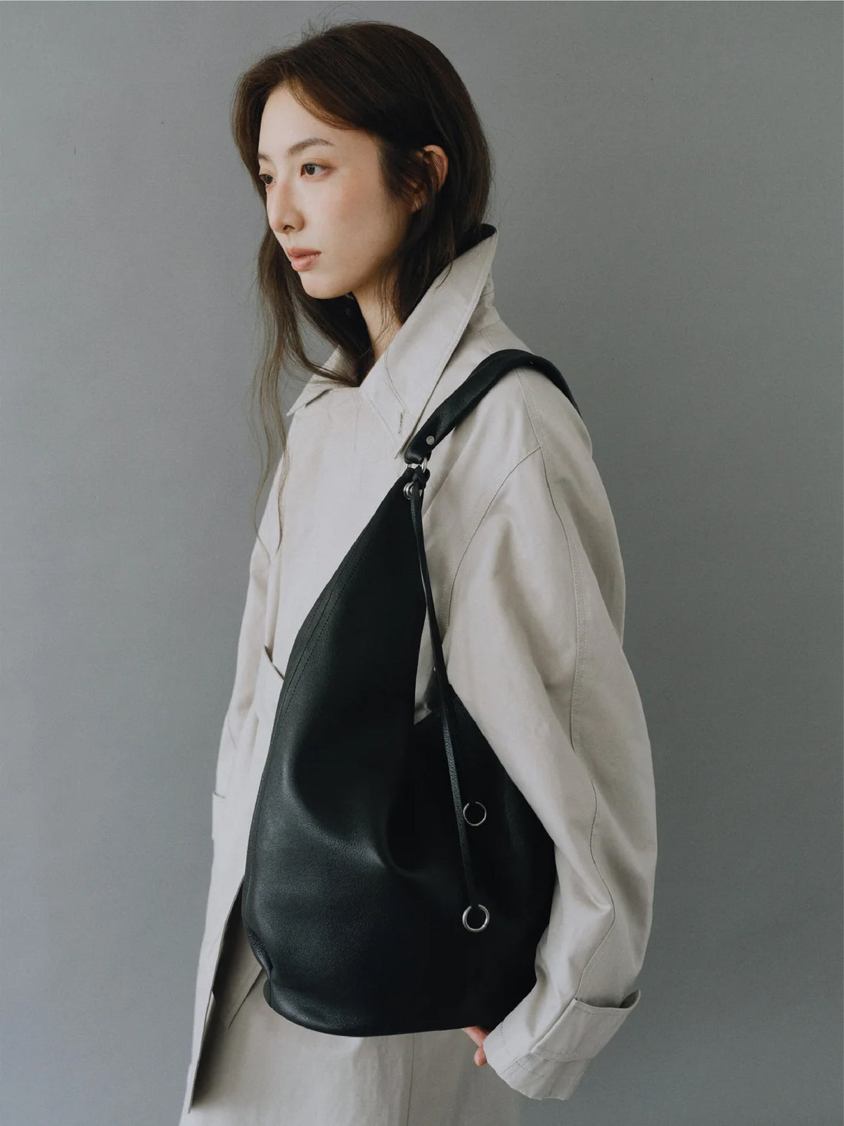 Log Large Bag (Soft Black)