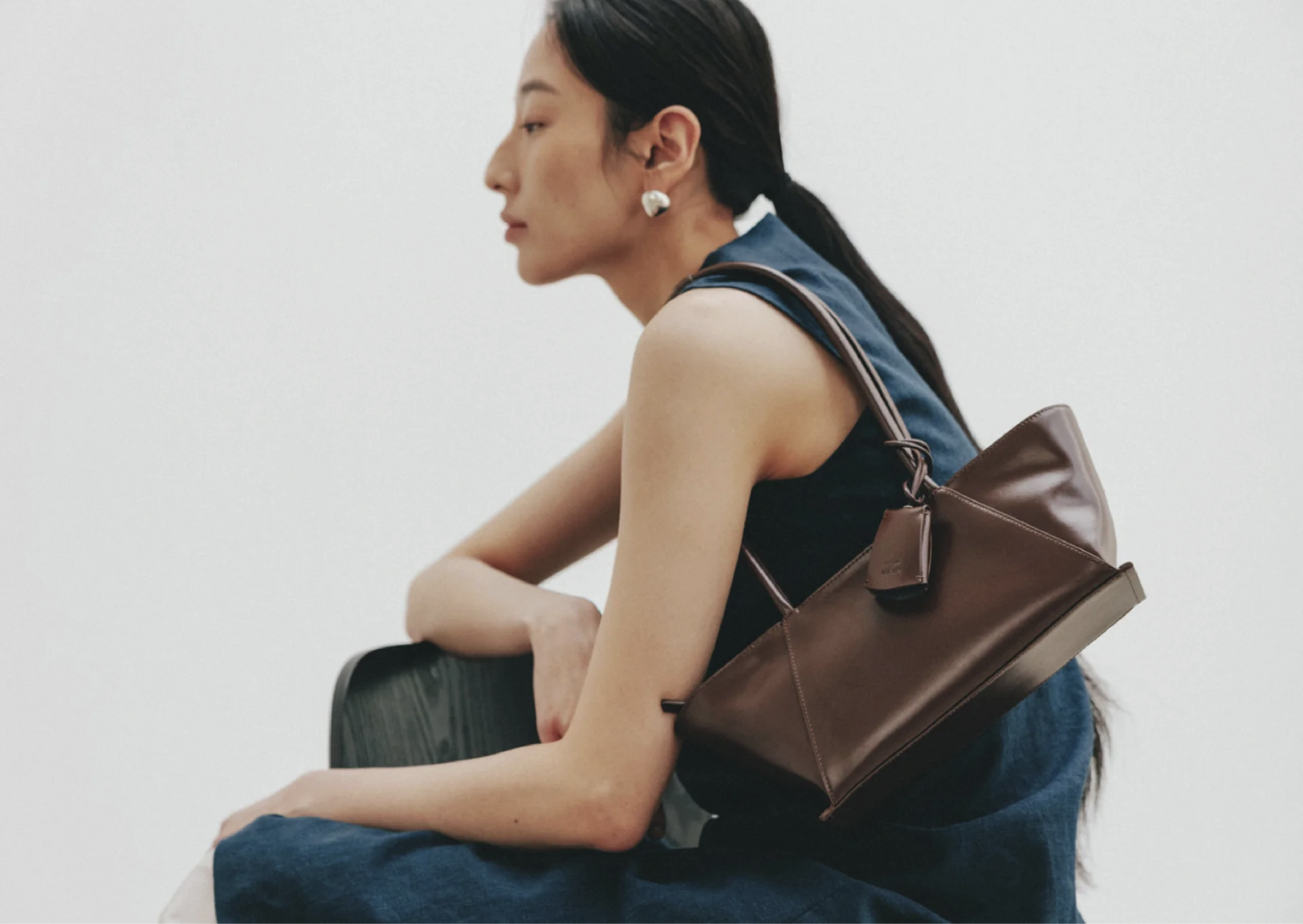 PREORDER Monique Shoulder Bag (Oak Brown)
