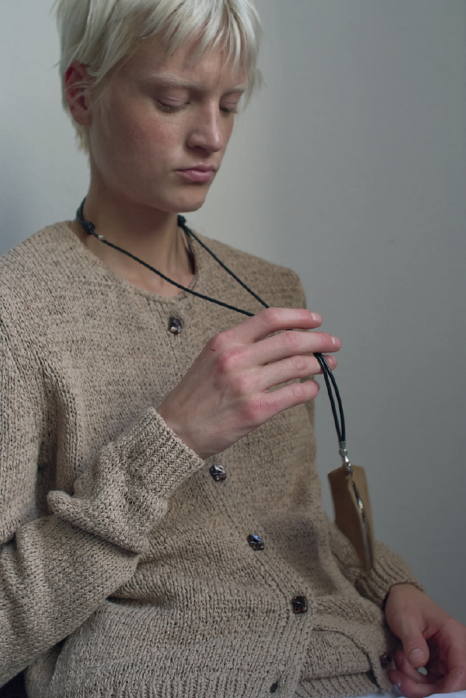 Pave Frame Case (Nubuck Fawn)