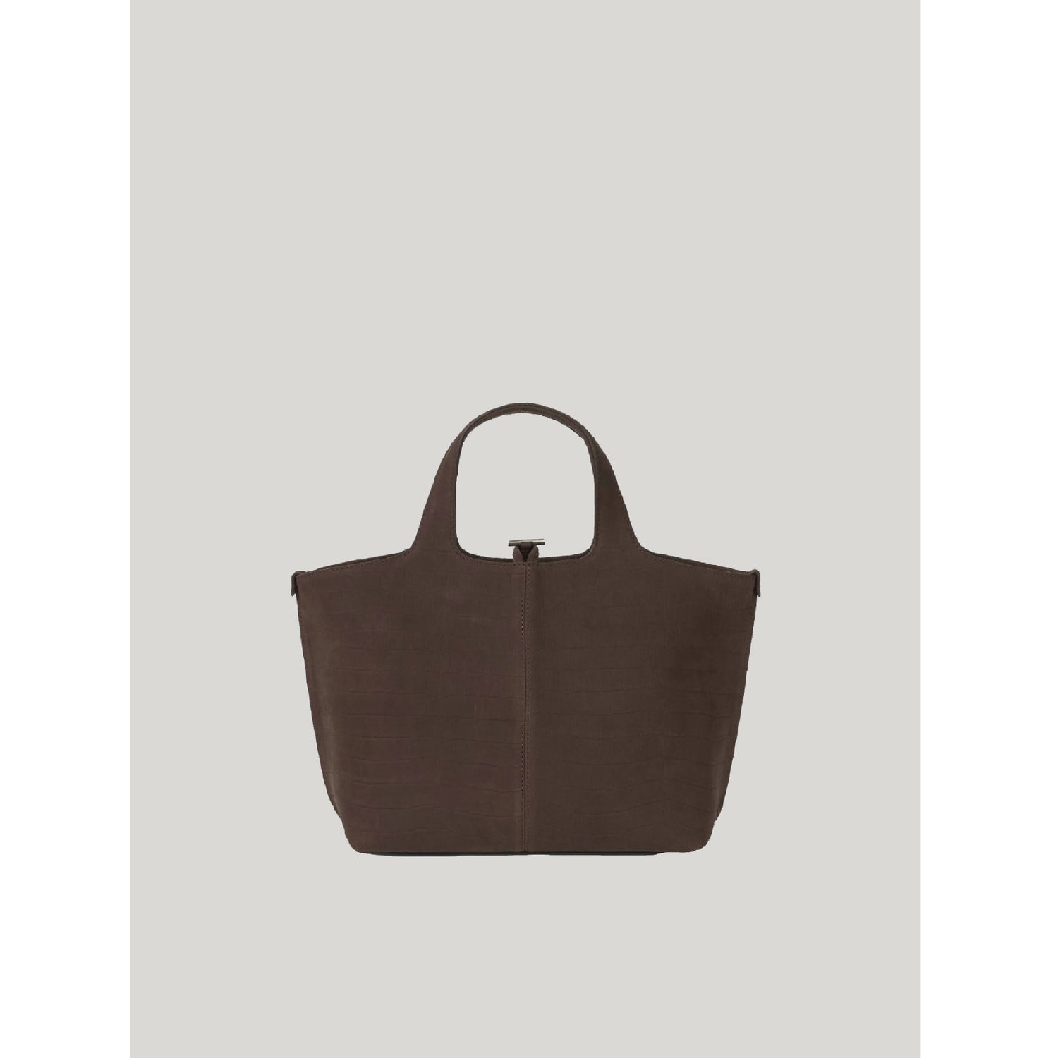 Panier Tote Bag (Nubuck Pattern Brown)