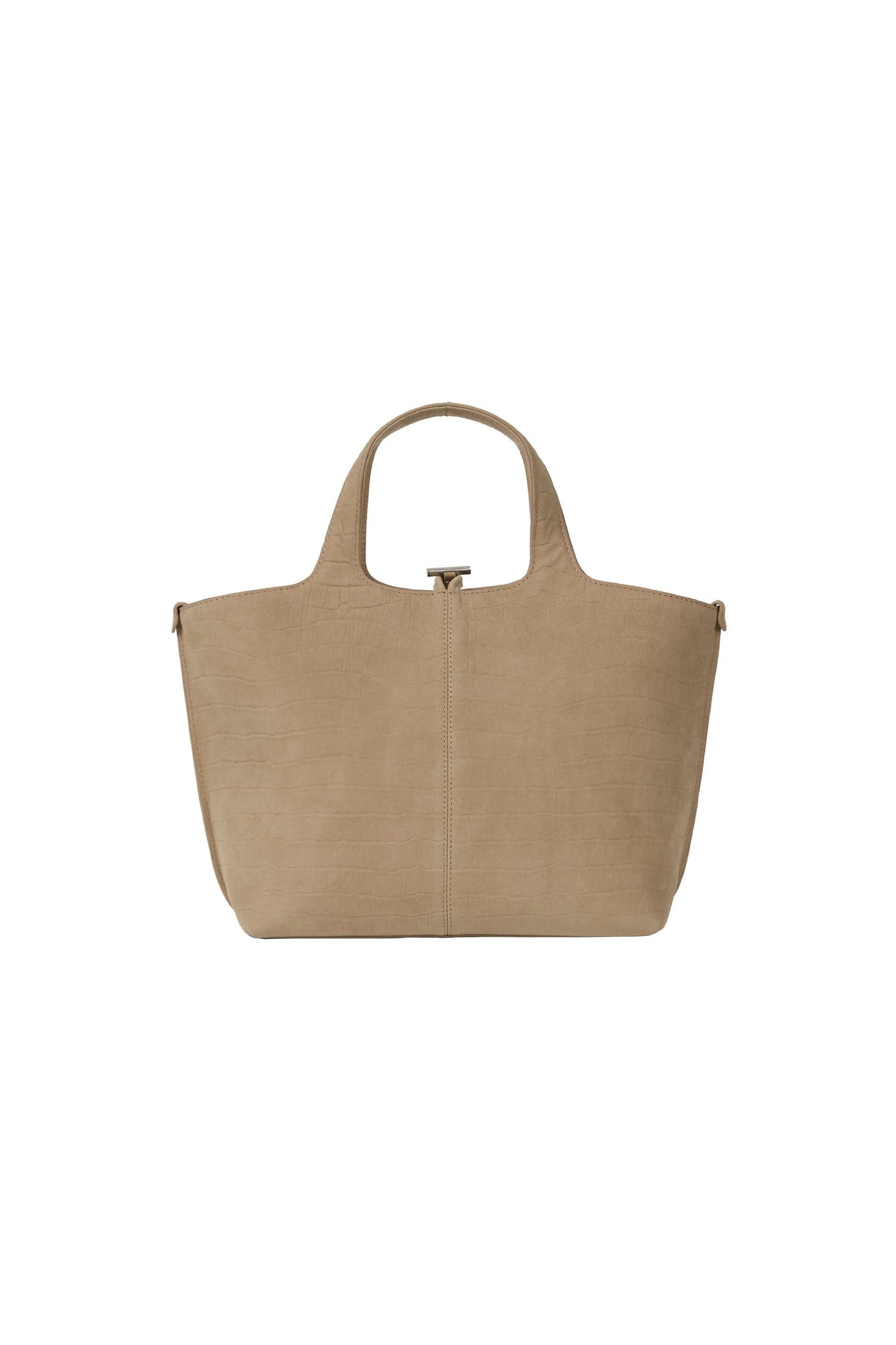 Panier Tote Bag (Nubuck Pattern Sand)