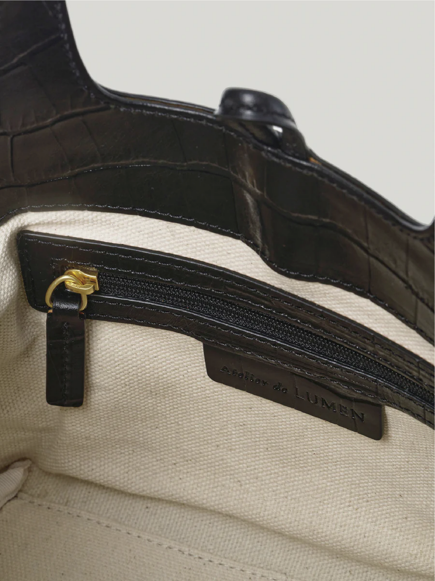 Panier Petit Bag (Pattern Black)