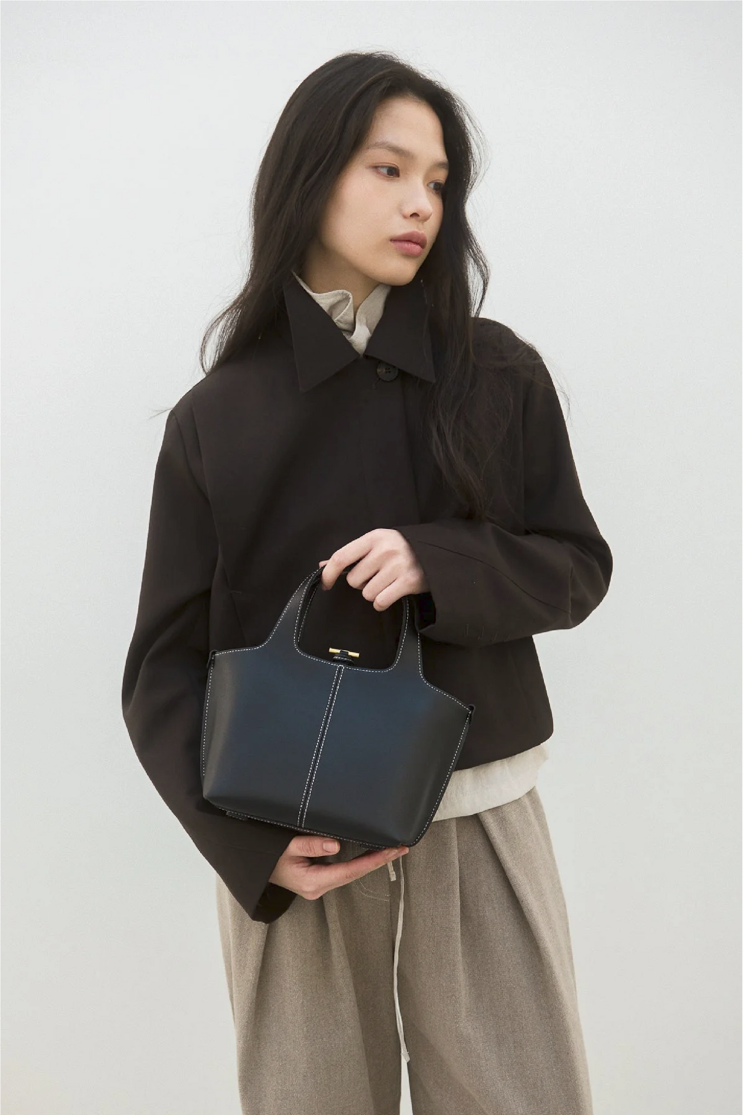 Panier Petit Bag (Organ Brown)