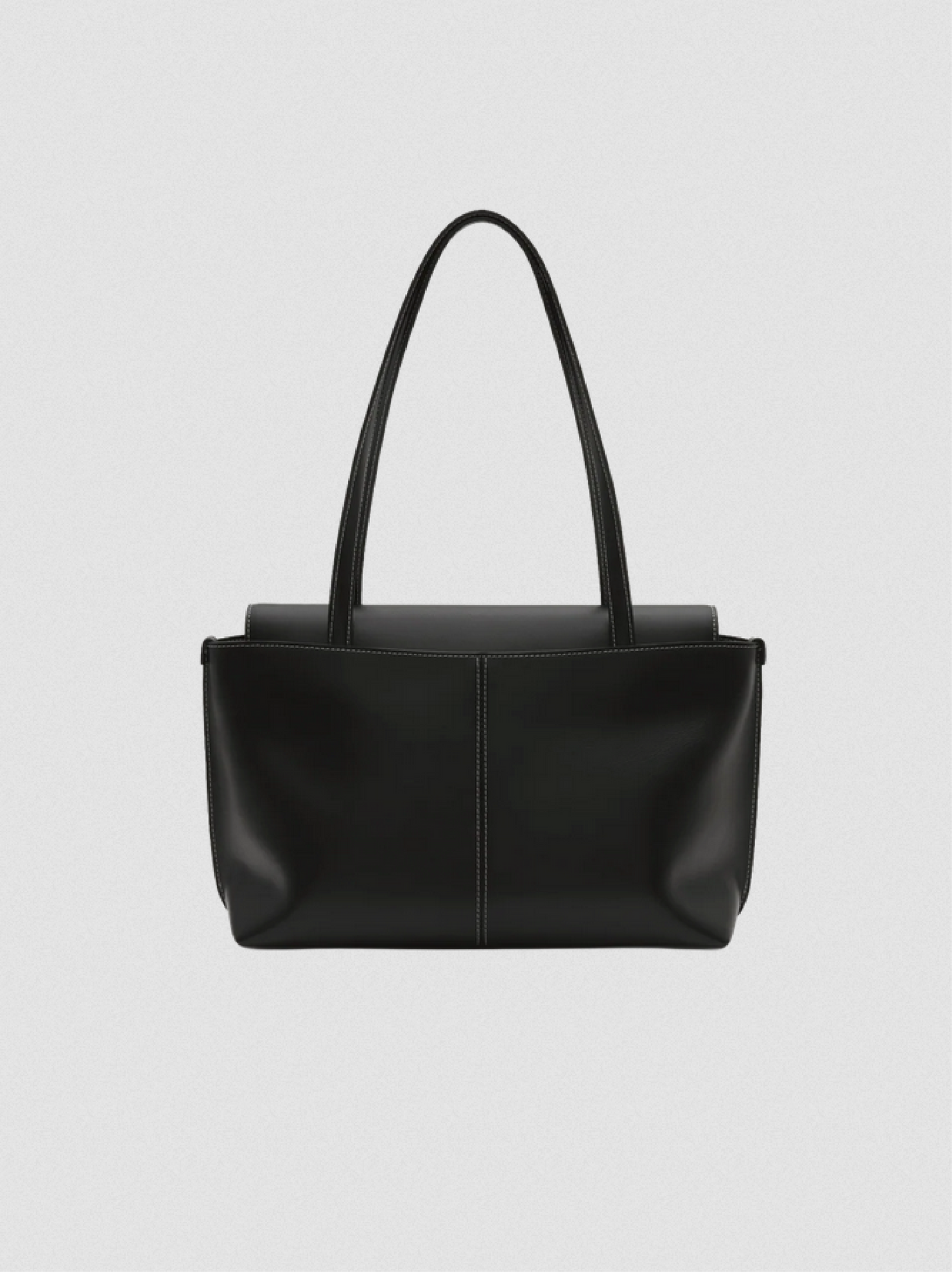 PREORDER Panier Flap Bag (Soft Black)