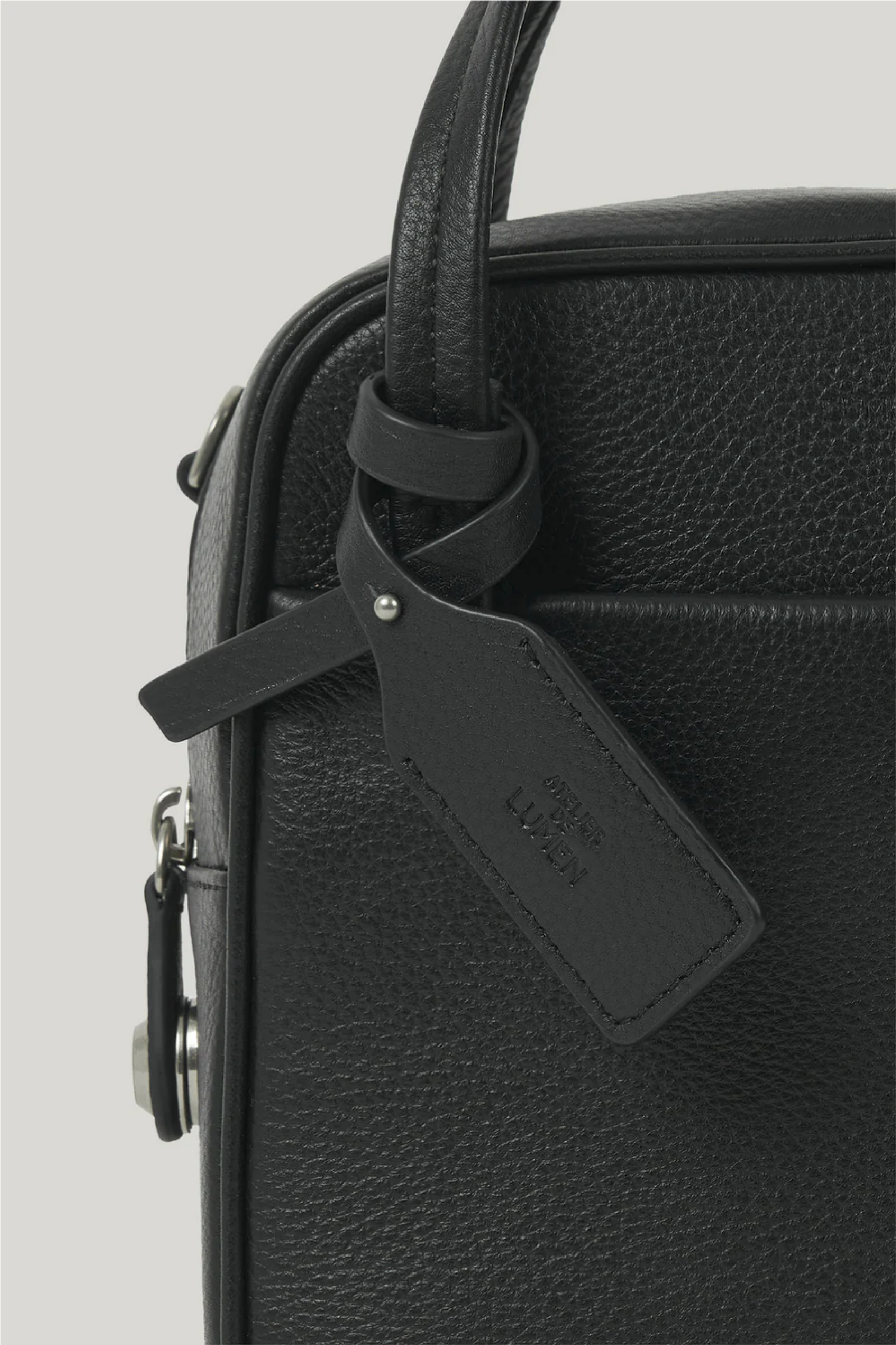 Nadel Bowling Tote (Soft Black)