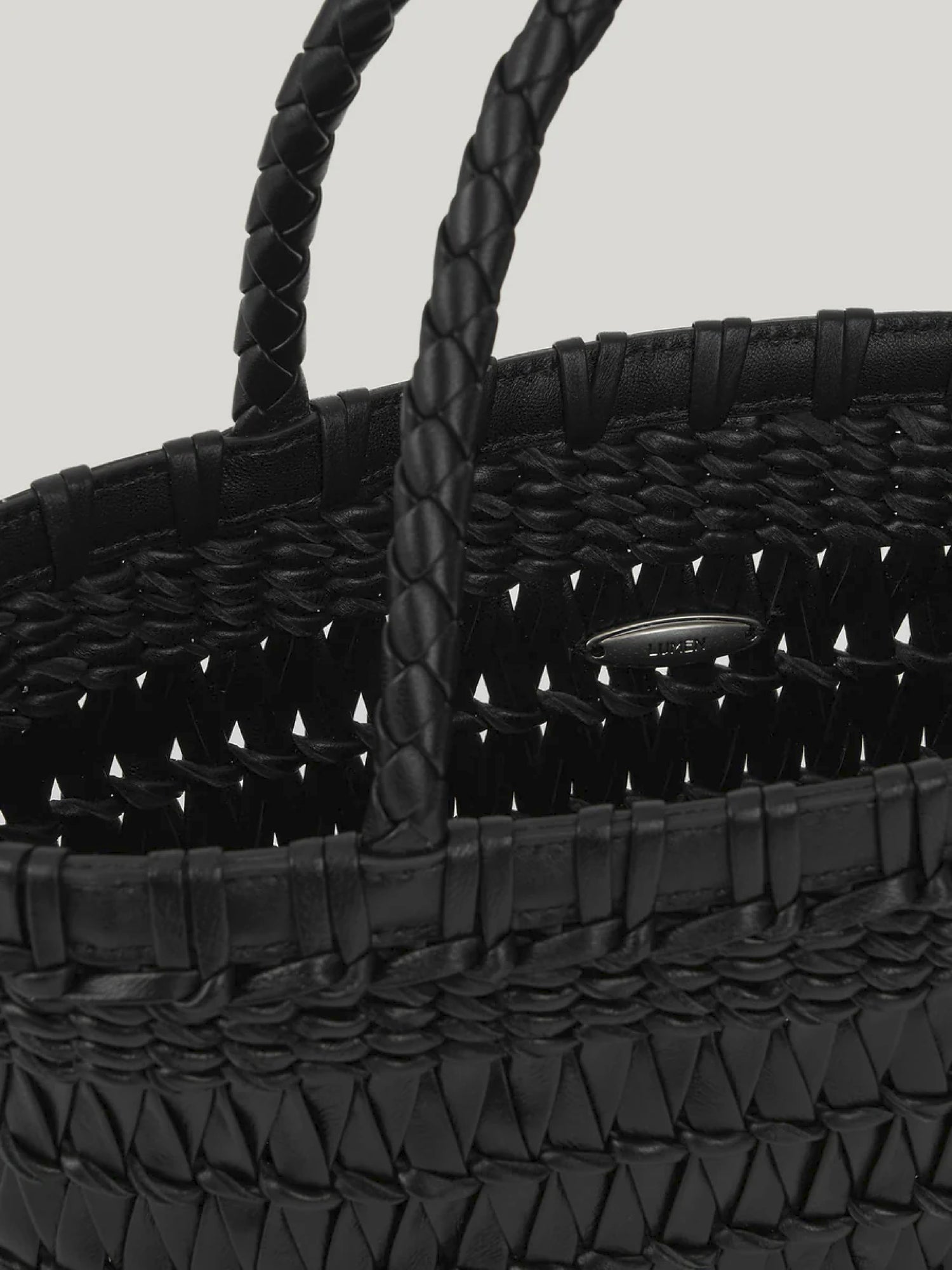 Sofia Weaving Bag (Soft Black)