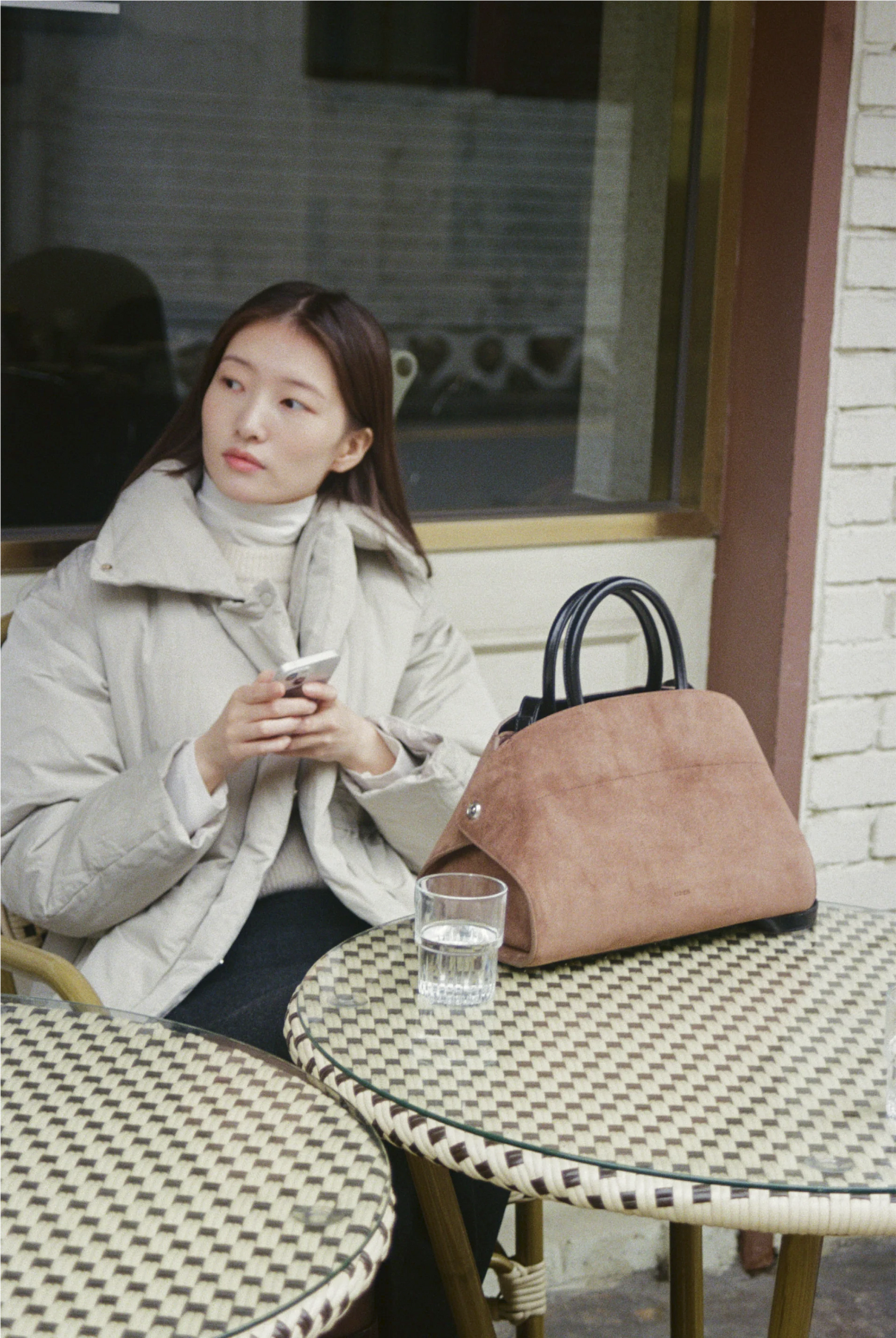PREORDER Nadel Bag (Suede Brown)