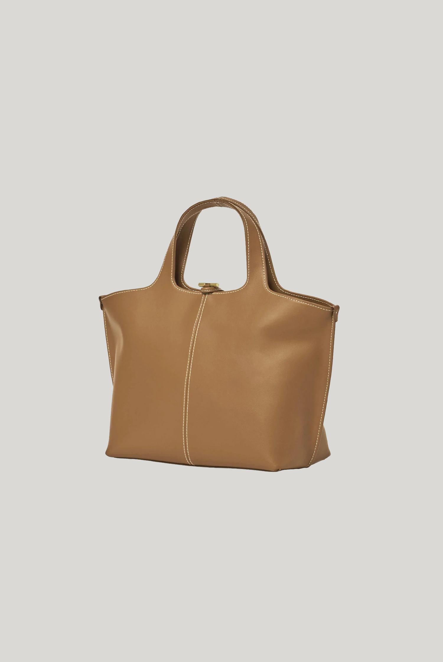 Panier Tote Bag (Tan Brown)