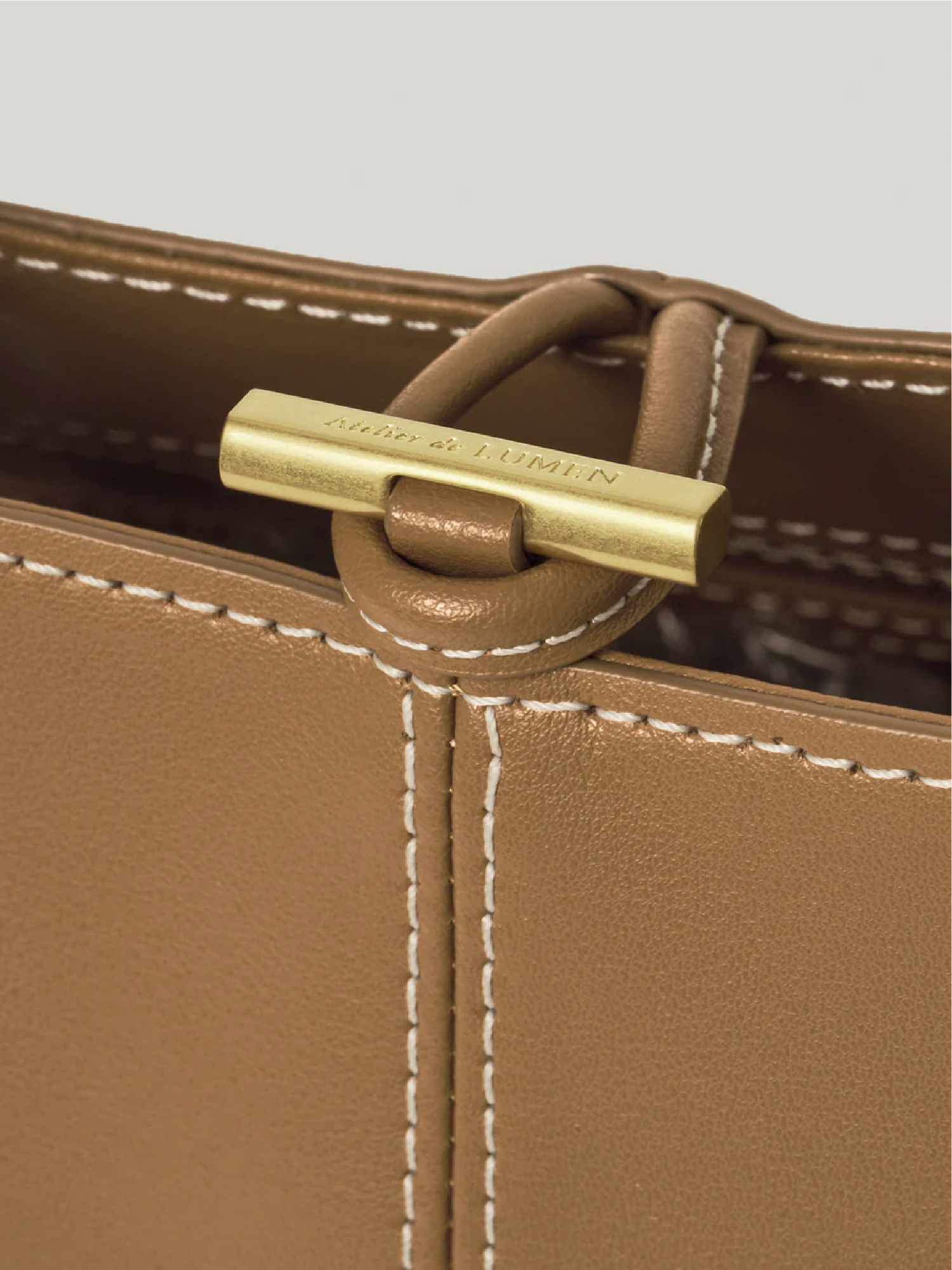 Panier Tote Bag (Tan Brown)