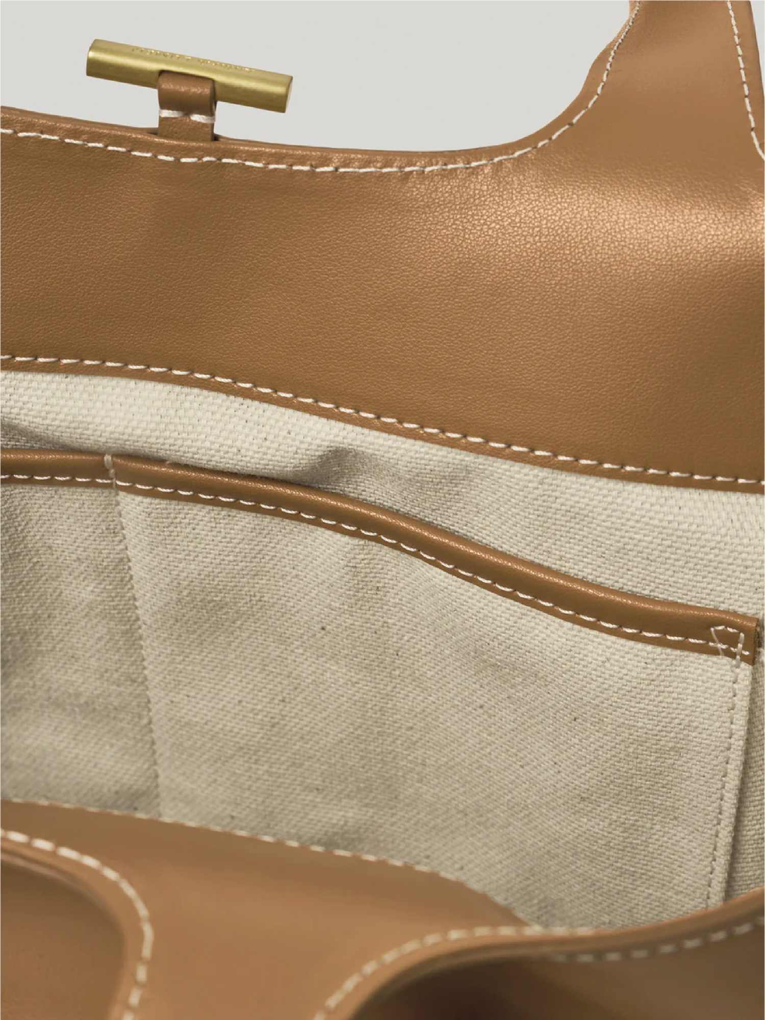 Panier Tote Bag (Tan Brown)