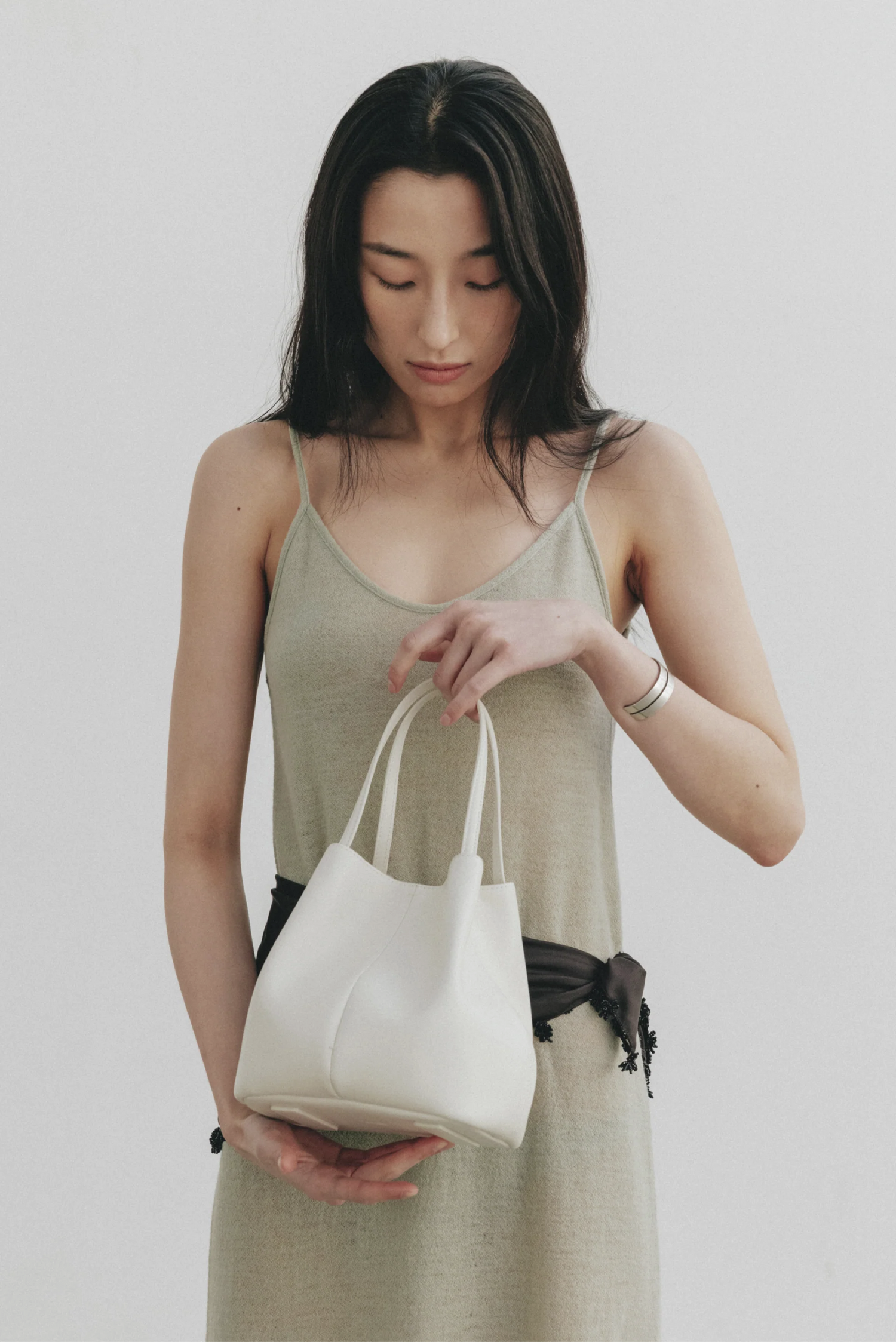Bon Ballon Bag (White Dove)