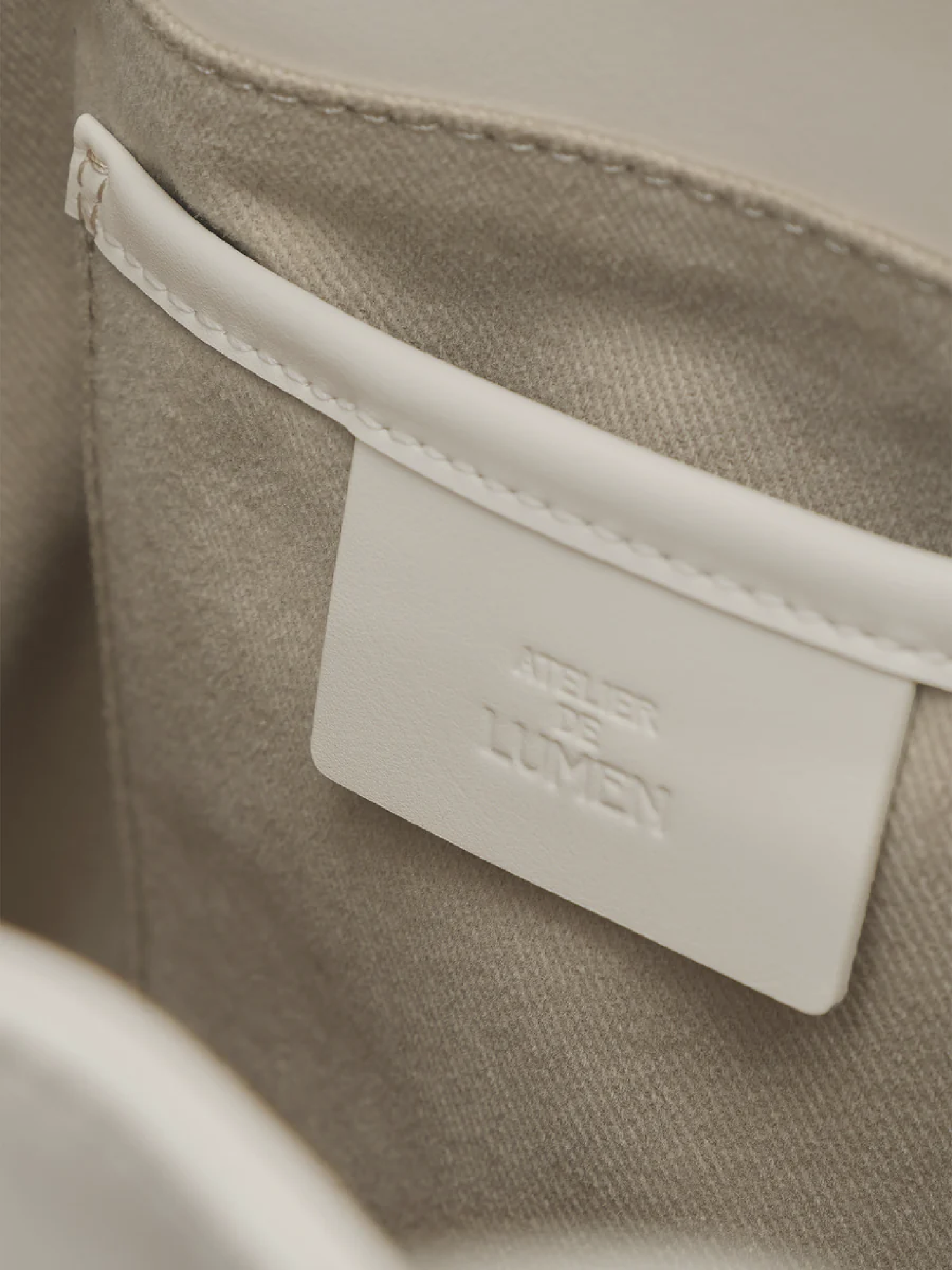 Bon Ballon Bag (White Dove)