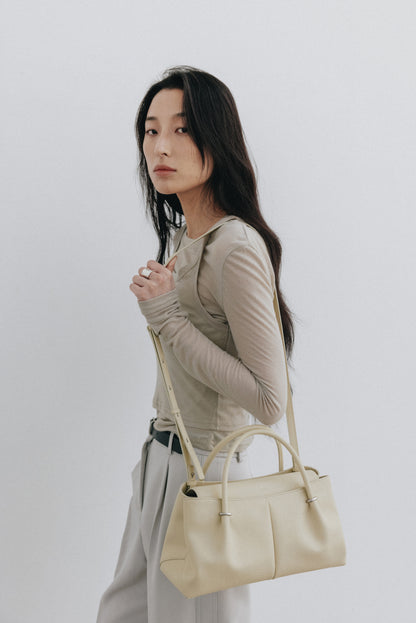 PREORDER Anneau Flap Bag (Hay Yellow)