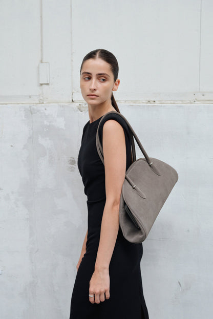 PREORDER Anneau Frame Bag (Suede Gray)