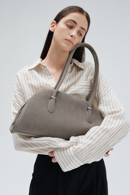 PREORDER Anneau Frame Bag (Suede Gray)