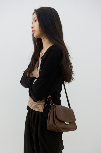 PREORDER Blep Crossbody Bag (Organ Brown)