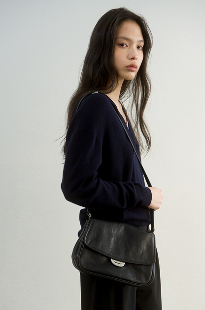 PREORDER Blep Crossbody Bag (Soft Black)