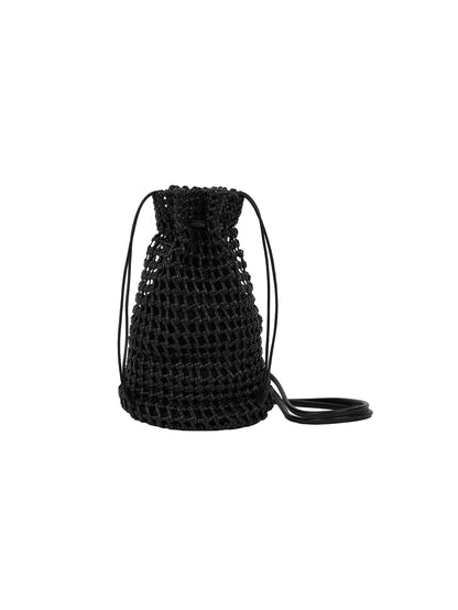 PREORDER Grid Sling Bag (Soft Black)