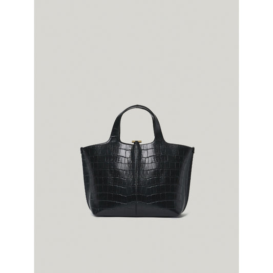 Panier Tote Bag (Pattern Black)