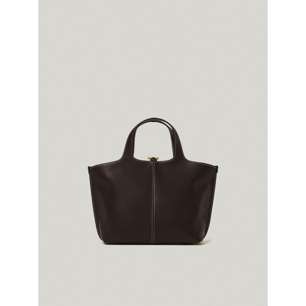 Panier Tote Bag (Nubuck Pattern Brown)