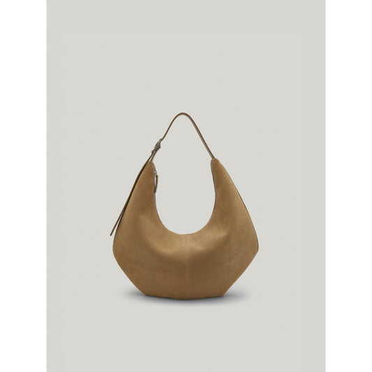 Mossy Hobo Bag (Leather Black)