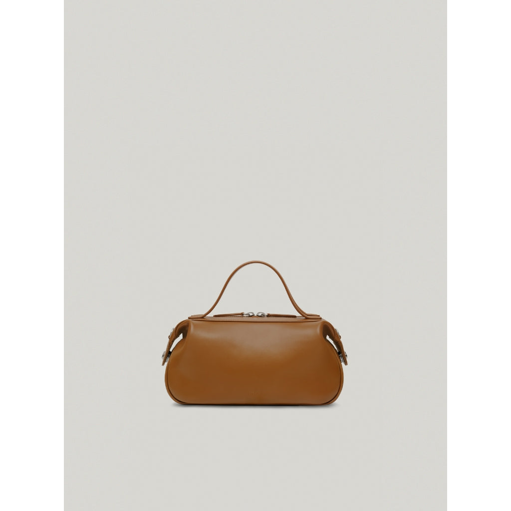 Nadel Zip Tote Bag (Tawny Brown)