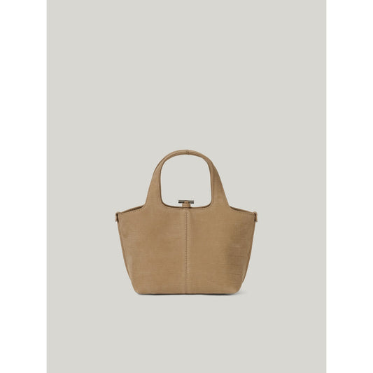 Panier Tote Bag (Nubuck Pattern Sand)