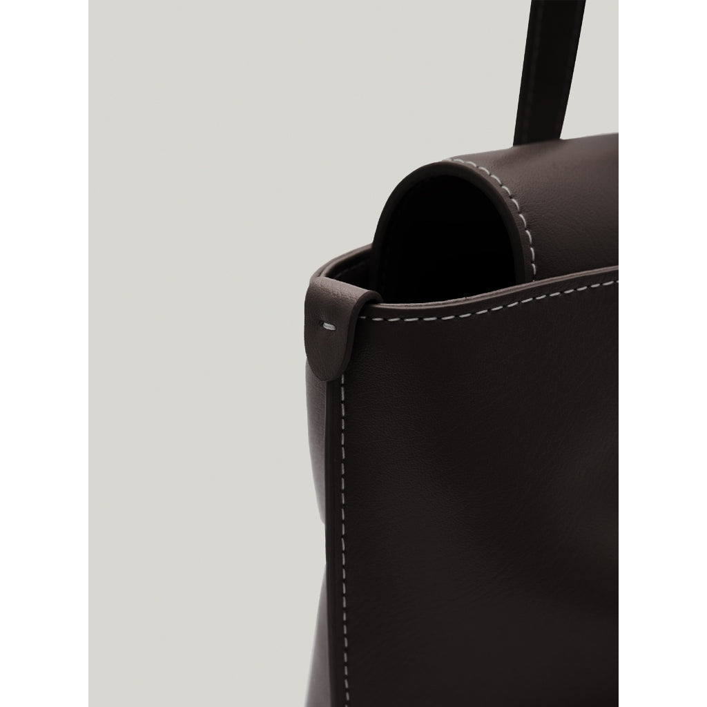 Panier Flap Bag (Organ Brown)