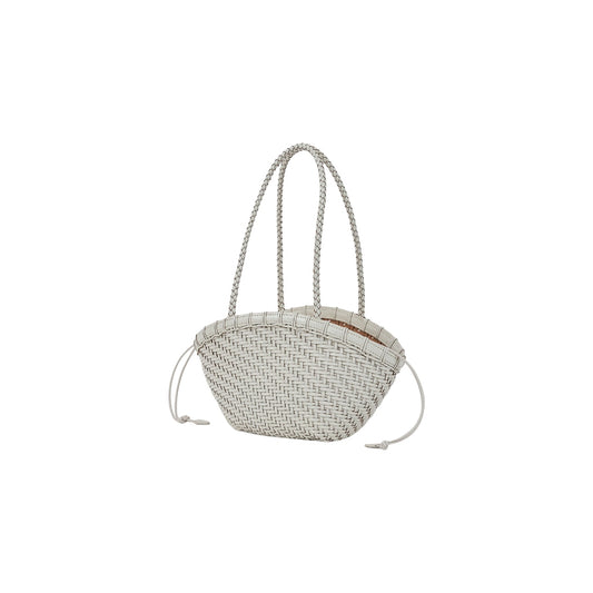 Twig Basket Shoulder Bag (Dried Black)