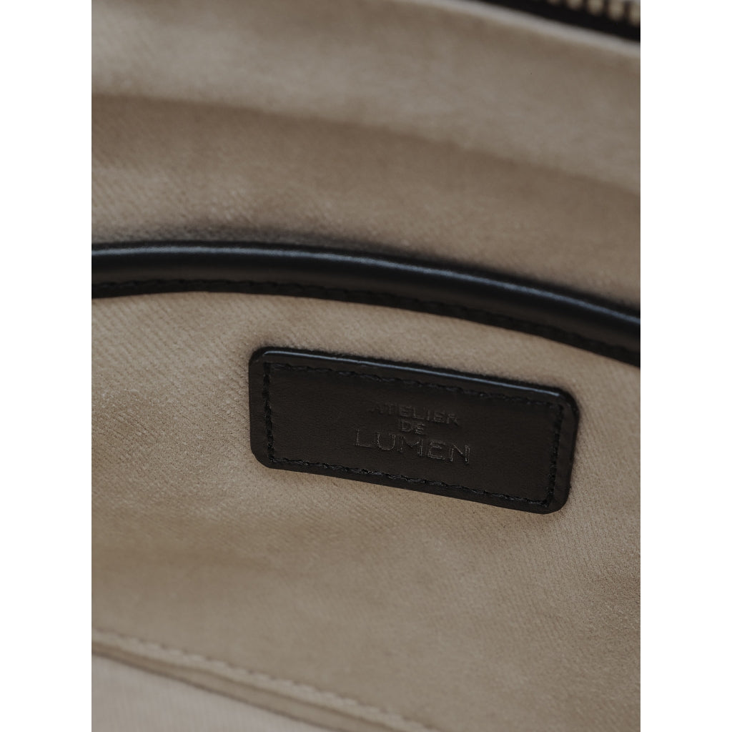 Nadel Zip Tote Bag (Tawny Brown)