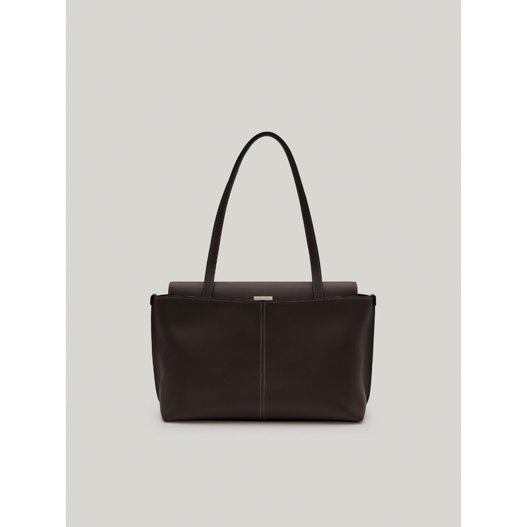 Panier Flap Bag (Organ Brown)