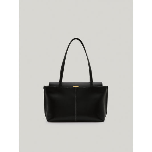 Panier Flap Bag (Soft Black)