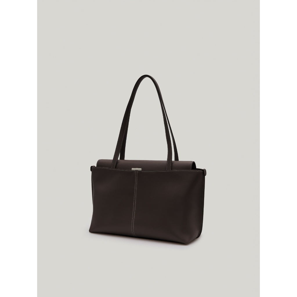 Panier Flap Bag (Organ Brown)