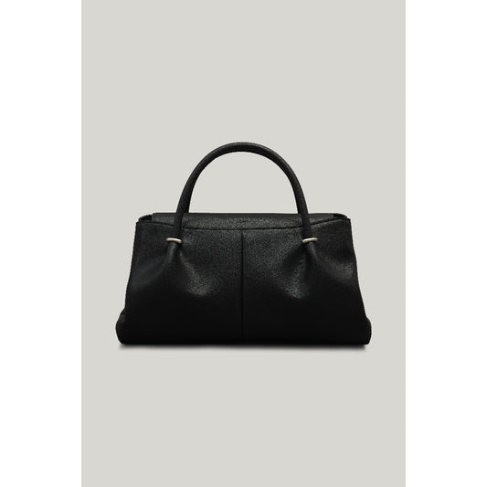 Anneau Flap Bag (Soft Black)