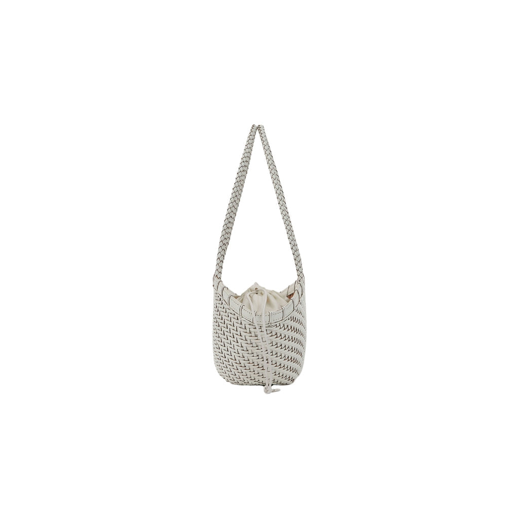 Twig Basket Shoulder Bag (Dried Black)