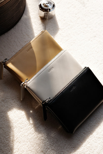 Pillow Card Wallet (Mustard yellow)